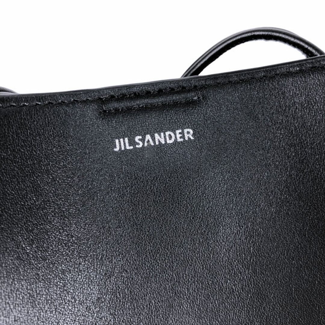 Jil Sander(ジルサンダー)のジルサンダー JIL SANDER タングルバッグ スモール ブラック カーフ メンズ ショルダーバッグ メンズのバッグ(ショルダーバッグ)の商品写真