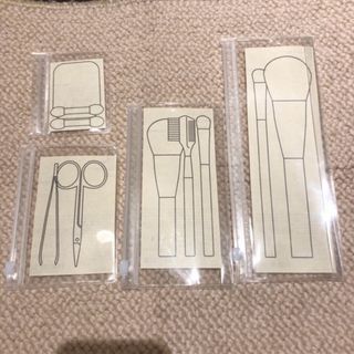 ムジルシリョウヒン(MUJI (無印良品))の→新品〒無印良品 EVAクリアケース ミニ、小、中、大 おまとめ(その他)