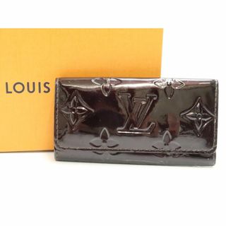 ルイヴィトン(LOUIS VUITTON)のルイヴィトン　ヴェルニ　アマラント　　キーケース　M93517　18680427(キーケース)