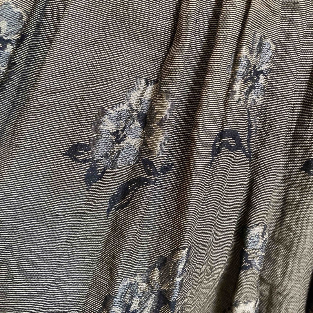 R&B プリーツ　ロング　スカート　レトロ レディースのスカート(ロングスカート)の商品写真