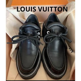 LOUIS VUITTON - 【美品】ルイヴィトン☆レースアップシューズ☆厚底☆36.5