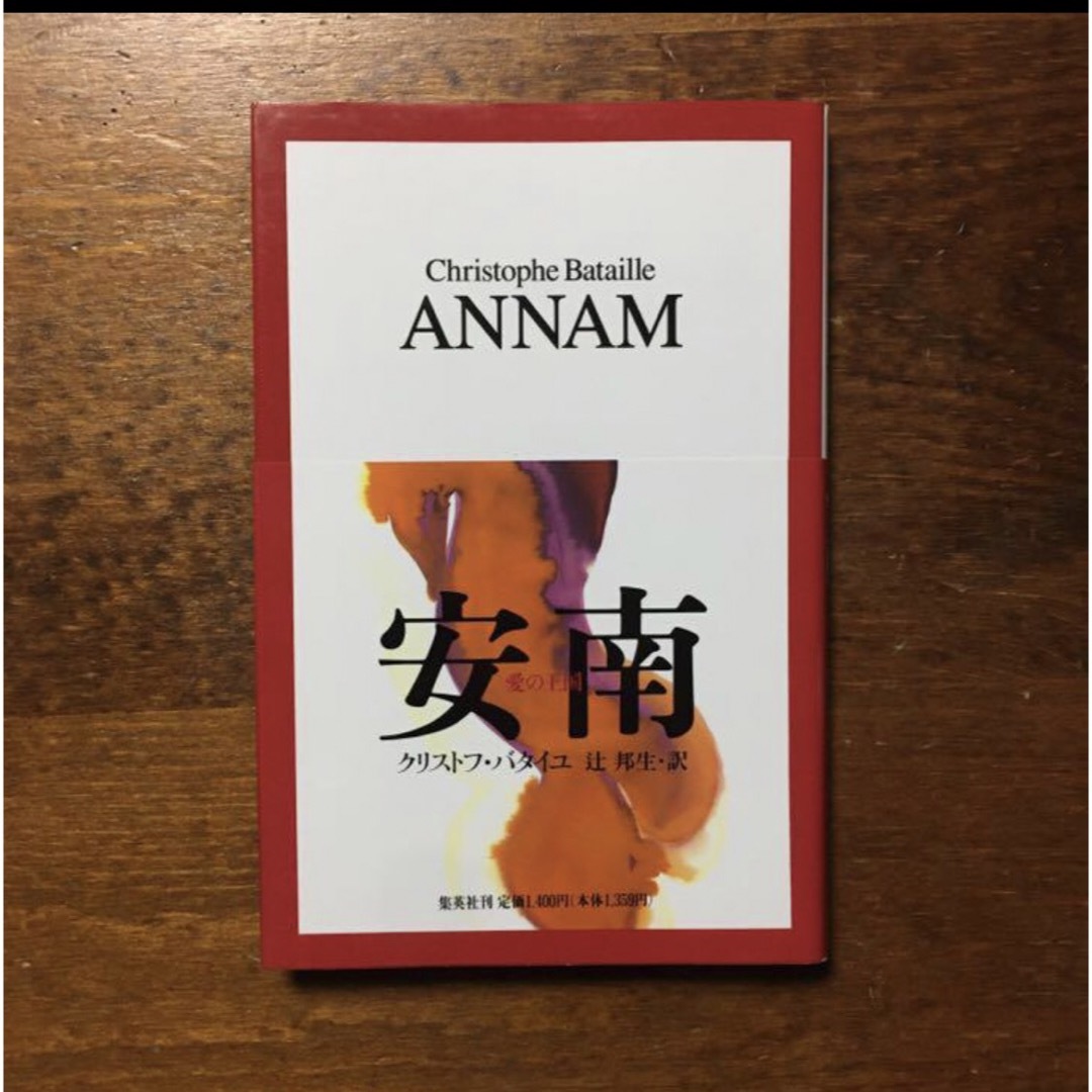 史上最年少 ドゥマゴ賞 ELLE読者大賞 安南/クリストフ バタイユ★文学 精神 エンタメ/ホビーの本(文学/小説)の商品写真