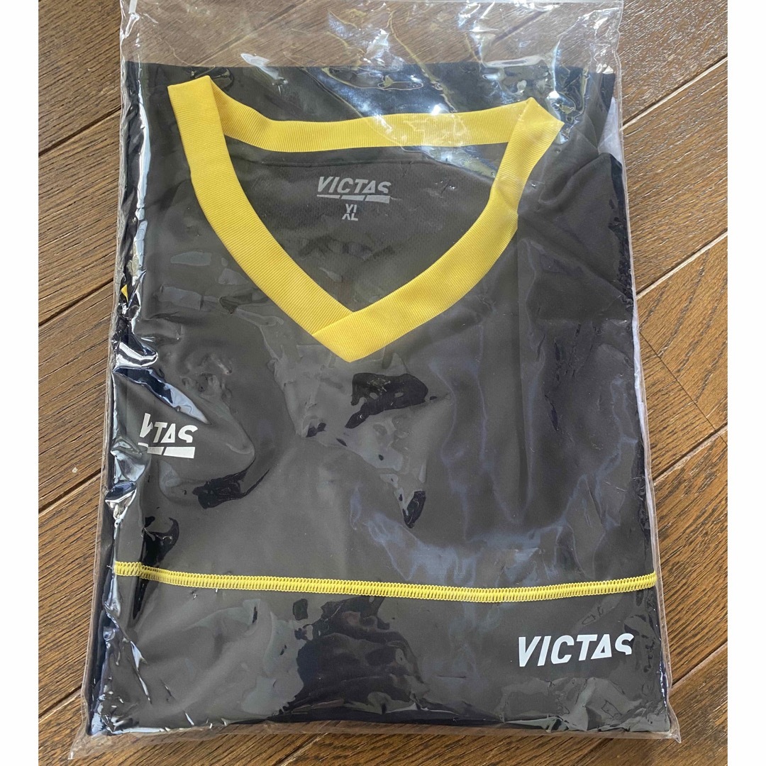 VICTAS(ヴィクタス)のVICTAS カラーステッチゲームシャツ   スポーツ/アウトドアのスポーツ/アウトドア その他(卓球)の商品写真