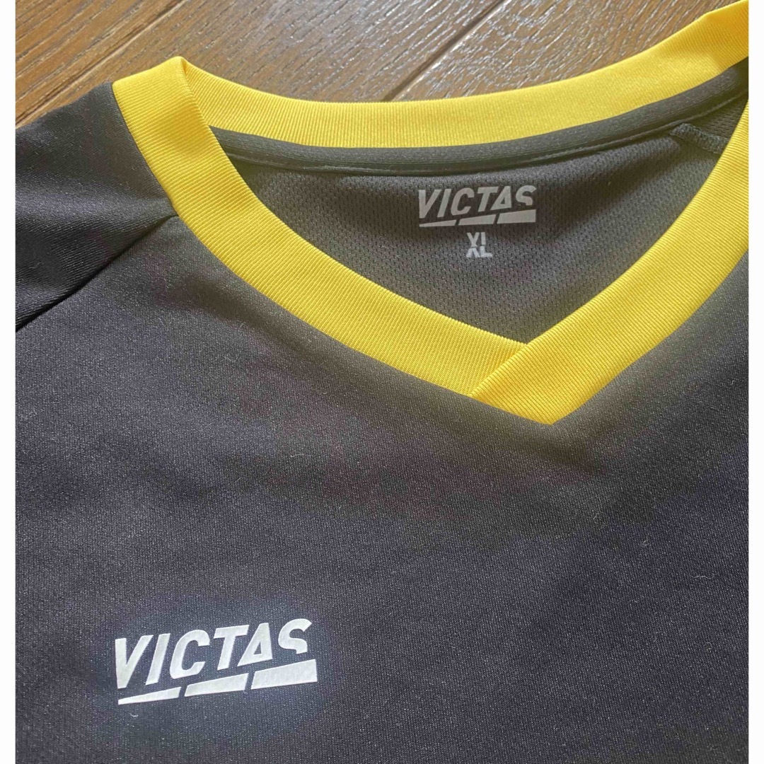 VICTAS(ヴィクタス)のVICTAS カラーステッチゲームシャツ   スポーツ/アウトドアのスポーツ/アウトドア その他(卓球)の商品写真