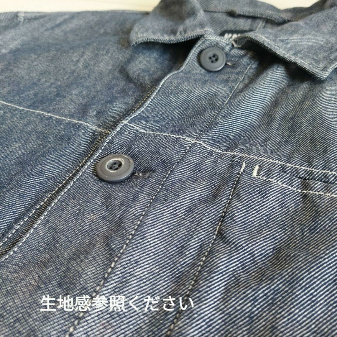 UNIQLO(ユニクロ)のユニクロ ユーティリティ デニム カバーオール メンズ L メンズのジャケット/アウター(カバーオール)の商品写真