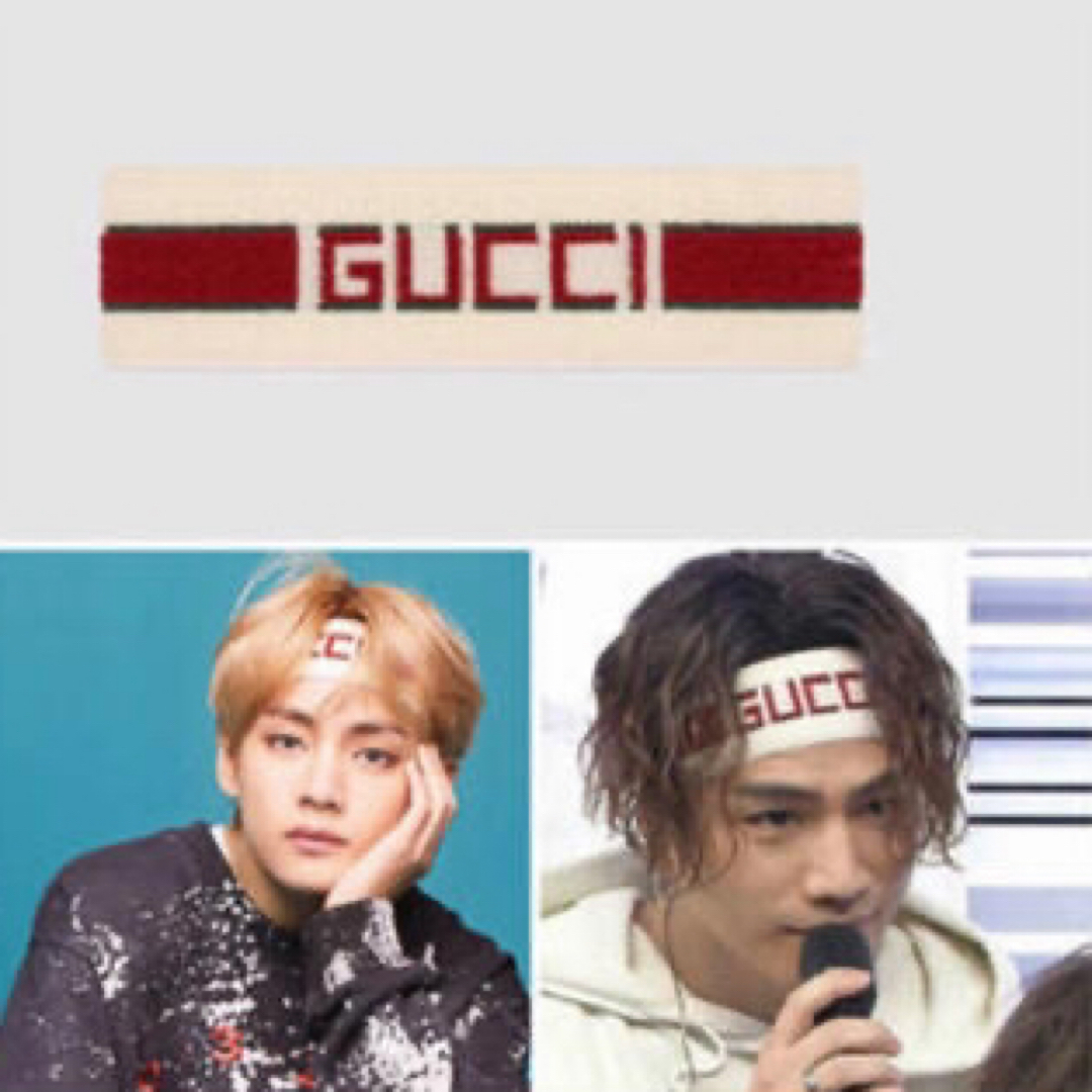 Gucci(グッチ)のGUCCI ヘアバンド メンズのファッション小物(バンダナ/スカーフ)の商品写真