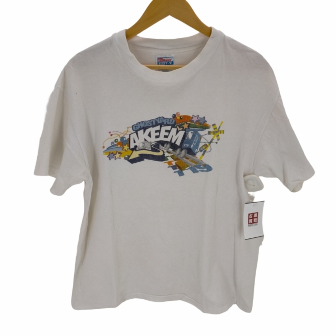 Hanes(ヘインズ)のHanes(ヘインズ) USA製 シングルステッチ AKEEMプリントTシャツ メンズのトップス(Tシャツ/カットソー(半袖/袖なし))の商品写真