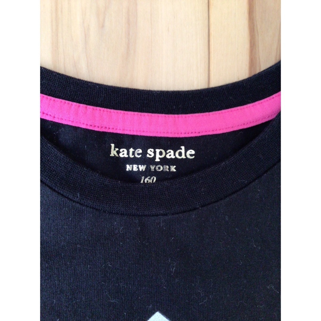 kate spade new york(ケイトスペードニューヨーク)のケイトスペイド　長袖Ｔシャツ　ロングＴシャツ　160 キッズ/ベビー/マタニティのキッズ服女の子用(90cm~)(その他)の商品写真