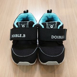 ダブルビー(DOUBLE.B)のDOUBLE B ミキハウス　ダブルビー　スニーカー　ダブルB　14cm(スニーカー)