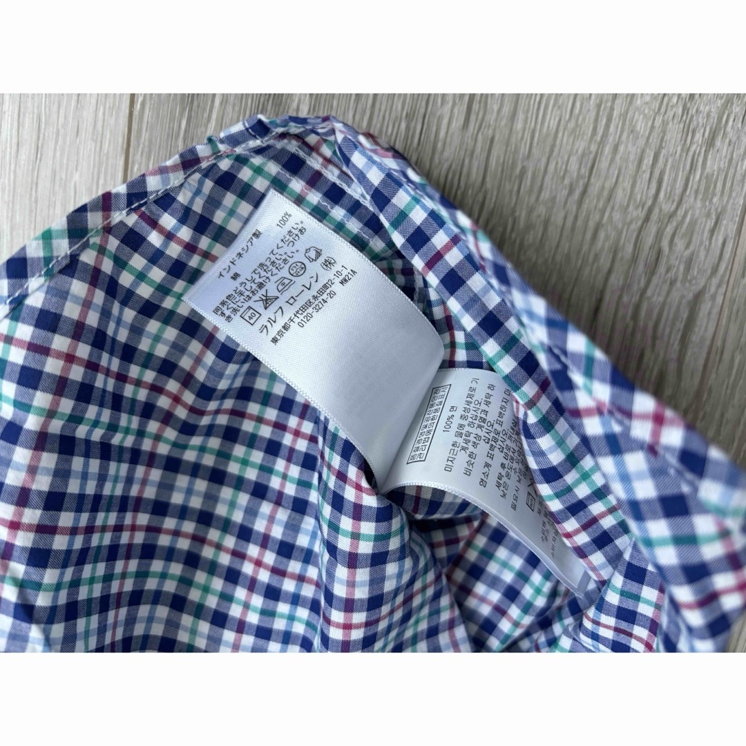 Ralph Lauren(ラルフローレン)のラルフローレン　長袖シャツ　110サイズ キッズ/ベビー/マタニティのキッズ服男の子用(90cm~)(Tシャツ/カットソー)の商品写真