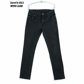 リーバイス(Levi's)のLevi's 511 BLACK DENIM PANTS W30 L32(デニム/ジーンズ)