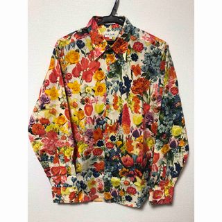 ポールスミス(Paul Smith)の美品 ポールスミス Paul Smith 花柄 マルチカラー シャツ  Lサイズ(シャツ)