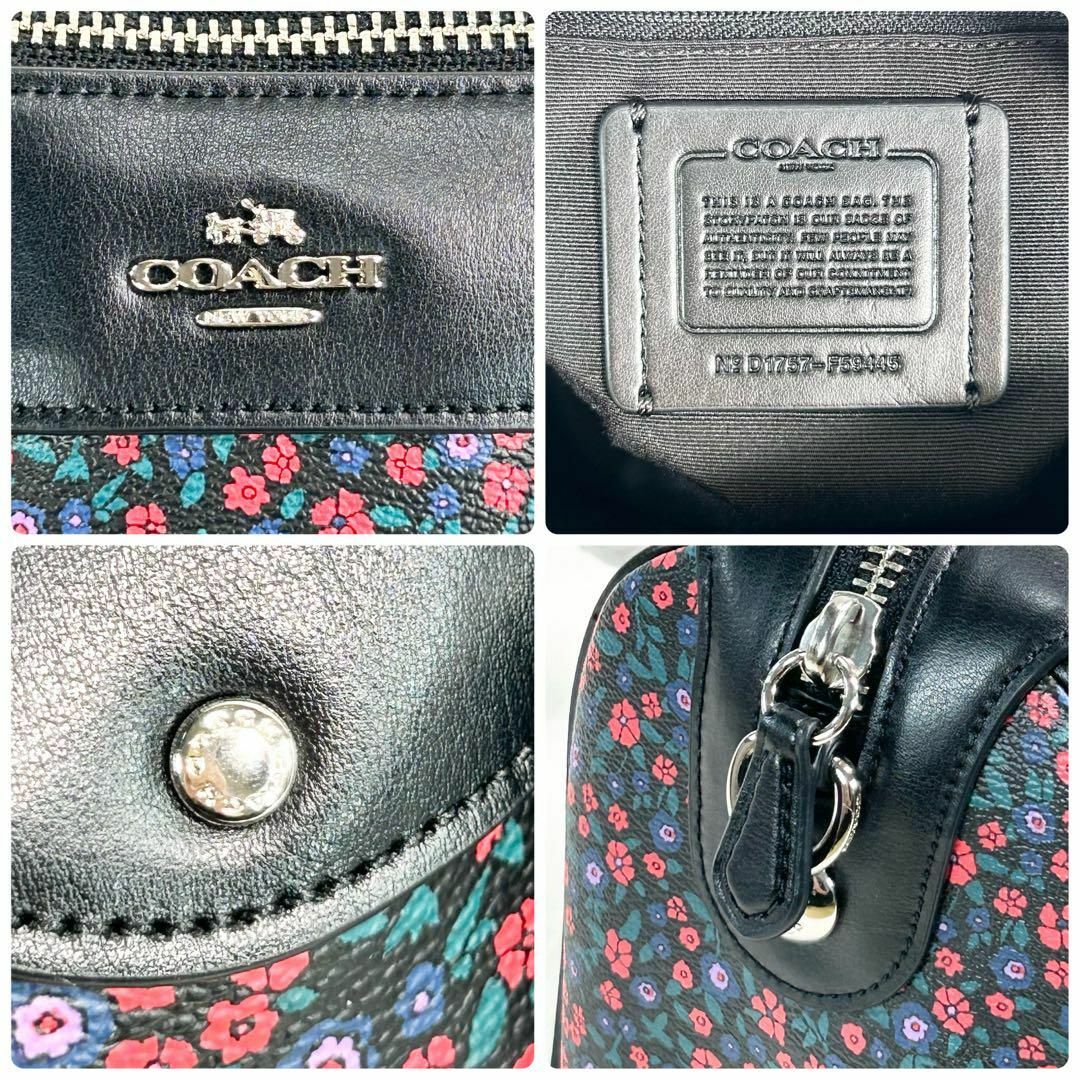 COACH(コーチ)のX318【未使用品】コーチ／ショルダー　ハンドバッグ　２ＷＡＹ　ヘリテージ　花柄 レディースのバッグ(ショルダーバッグ)の商品写真