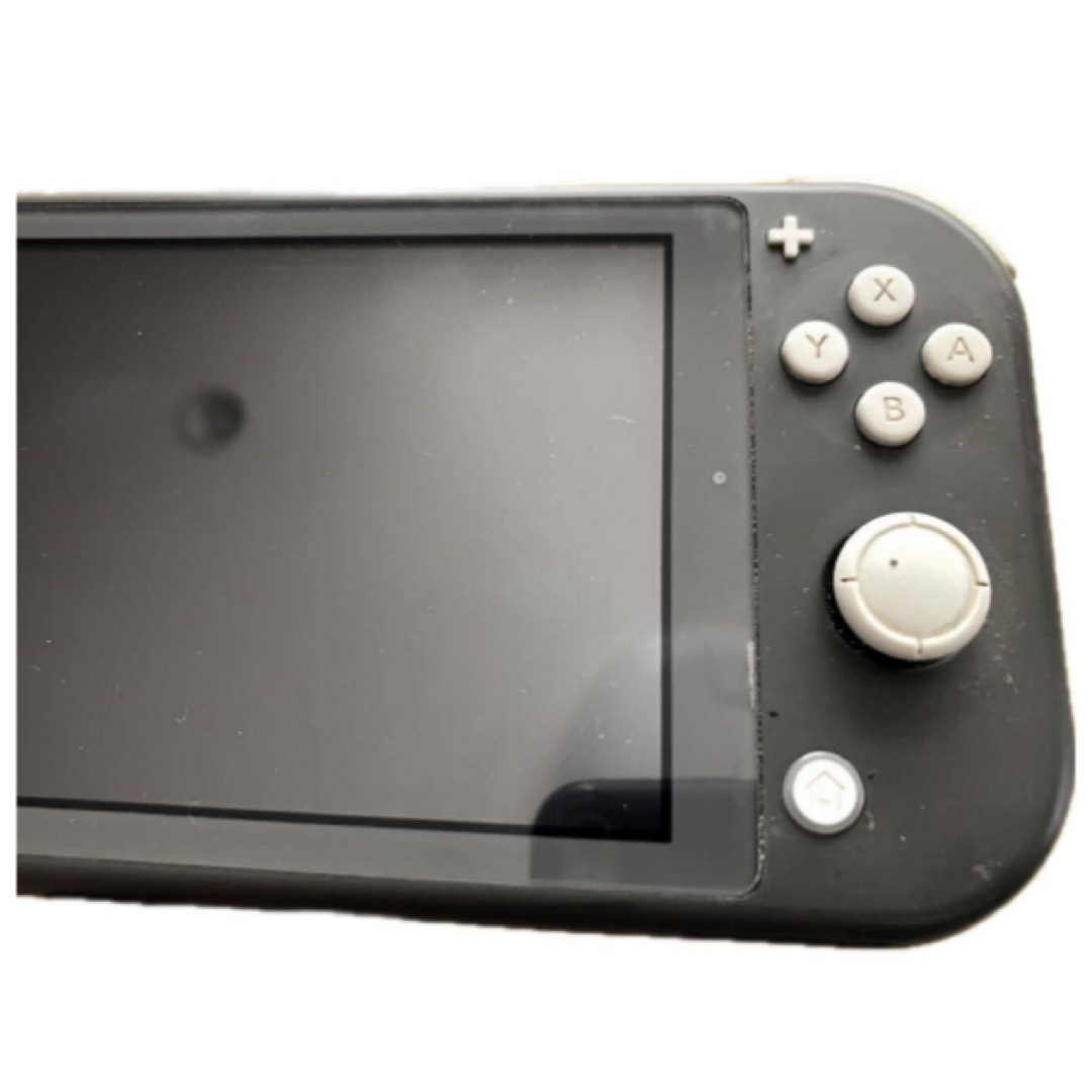 Nintendo Switch スイッチライト　グレー　完動品　充電器付き エンタメ/ホビーのゲームソフト/ゲーム機本体(携帯用ゲーム機本体)の商品写真