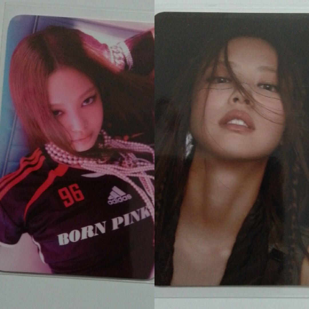 BLACKPINK ジェニ トレカ BORN PINK JENNIE ラキドロ エンタメ/ホビーのタレントグッズ(アイドルグッズ)の商品写真