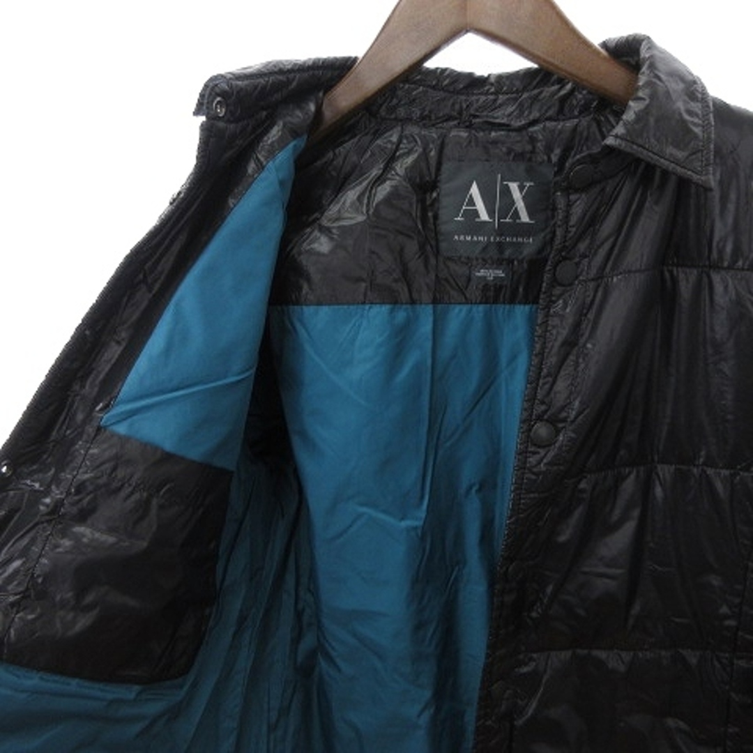 ARMANI EXCHANGE(アルマーニエクスチェンジ)のアルマーニエクスチェンジ 中綿ジャケット 長袖 ナイロン 黒 S ■GY14 メンズのジャケット/アウター(その他)の商品写真