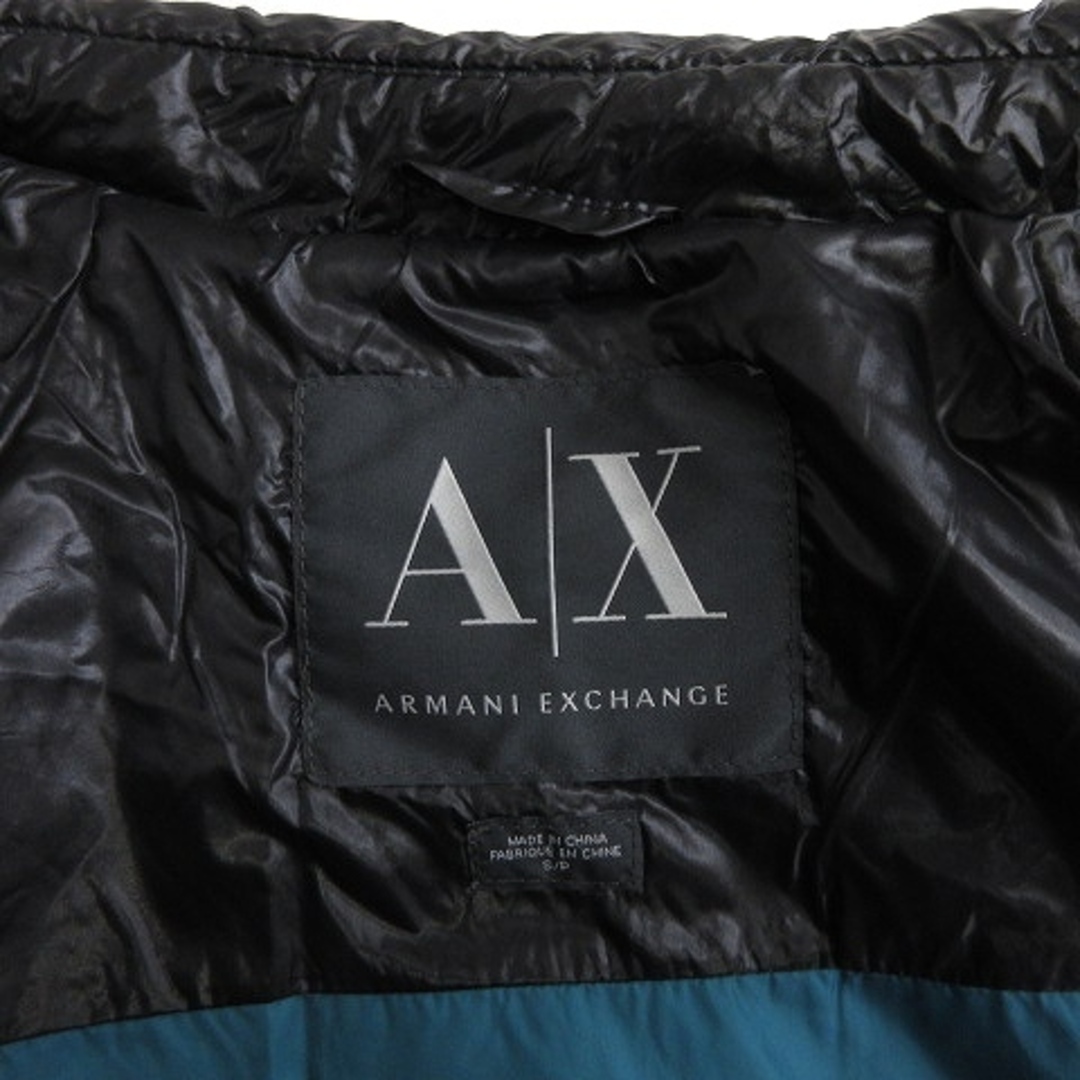 ARMANI EXCHANGE(アルマーニエクスチェンジ)のアルマーニエクスチェンジ 中綿ジャケット 長袖 ナイロン 黒 S ■GY14 メンズのジャケット/アウター(その他)の商品写真