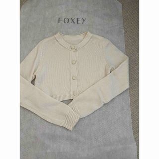 フォクシー(FOXEY)のお値下げ　フォクシー　カシミアボレロ　40 42 ワンピース (ボレロ)