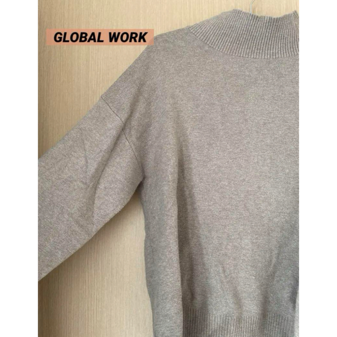 GLOBAL WORK(グローバルワーク)のGLOBAL WORK レディース 長袖 トップス ハイネックセーター レディースのトップス(ニット/セーター)の商品写真