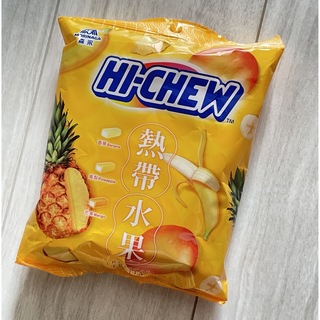 台湾限定のハイチュウ トロピカルフルーツ味（バナナ、パイナップル、マンゴー）❶(菓子/デザート)