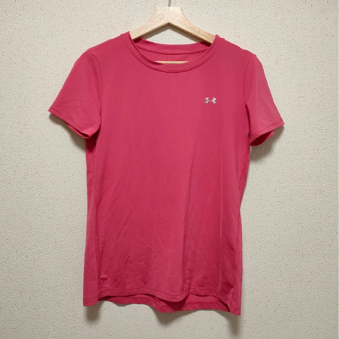 UNDER ARMOUR(アンダーアーマー)のアンダーアーマー（Under Armour）Tシャツ（ピンク） レディースのトップス(Tシャツ(半袖/袖なし))の商品写真