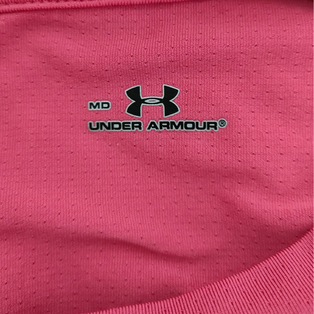 UNDER ARMOUR(アンダーアーマー)のアンダーアーマー（Under Armour）Tシャツ（ピンク） レディースのトップス(Tシャツ(半袖/袖なし))の商品写真