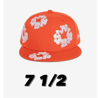 ニューエラー(NEW ERA)のDenim Tears New Era Cap Orange ニューエラキャップ(キャップ)