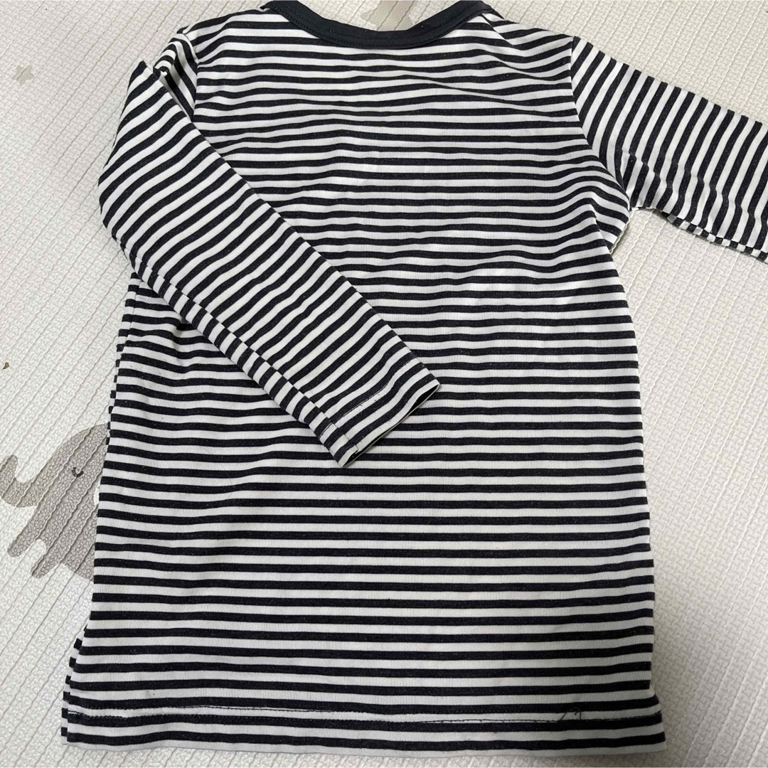 100センチ　ロンT  3枚セット キッズ/ベビー/マタニティのキッズ服男の子用(90cm~)(Tシャツ/カットソー)の商品写真