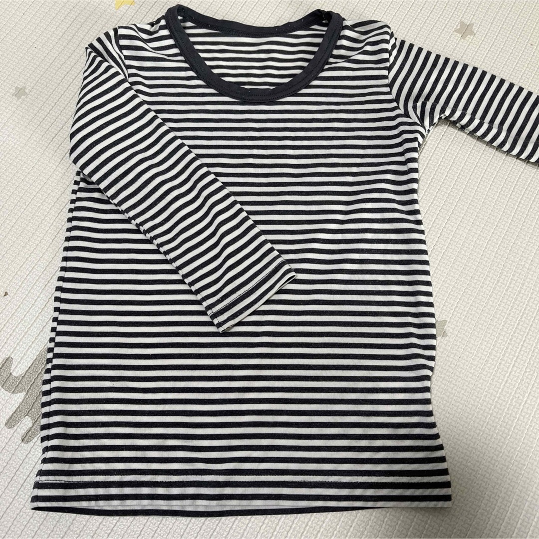 100センチ　ロンT  3枚セット キッズ/ベビー/マタニティのキッズ服男の子用(90cm~)(Tシャツ/カットソー)の商品写真