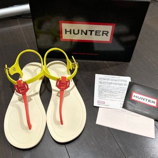 HUNTER - ハンター　HUNTER サンダル　新品未使用　サイズ４