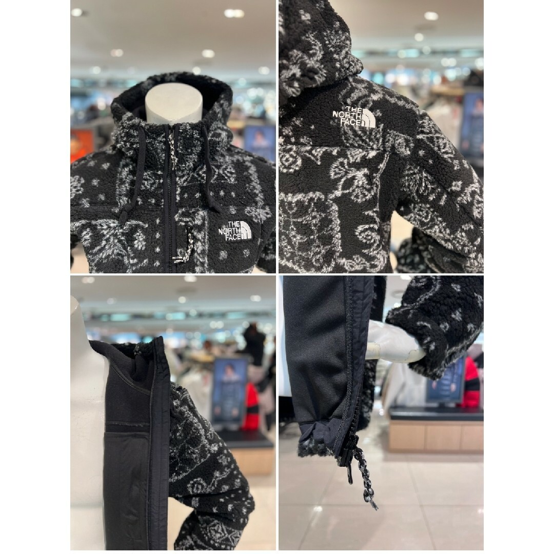 THE NORTH FACE(ザノースフェイス)のノースフェイス フリースジャケット 新品 ボア ペイズリー柄 アウター XL メンズのジャケット/アウター(ブルゾン)の商品写真