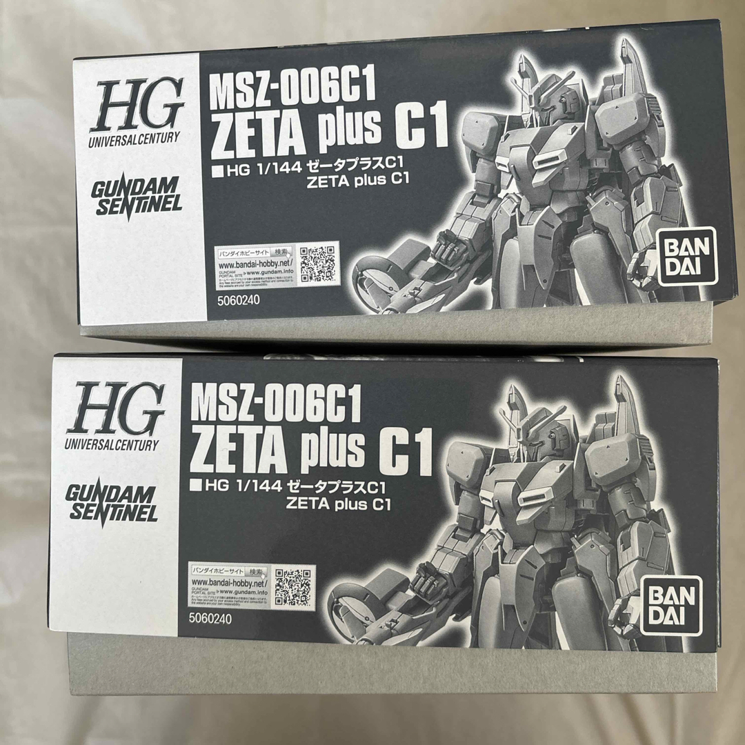 BANDAI(バンダイ)のＨＧ 1/144 ゼータプラスＣ１　2個セット エンタメ/ホビーのおもちゃ/ぬいぐるみ(プラモデル)の商品写真