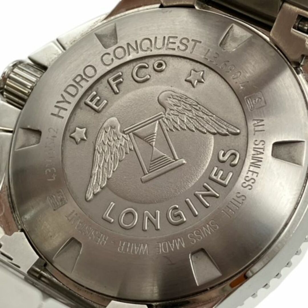 LONGINES(ロンジン)のLONGINES ロンジン ハイドロコンクェスト L3.690.4 SS クォーツ メンズ 腕時計 メンズの時計(腕時計(アナログ))の商品写真