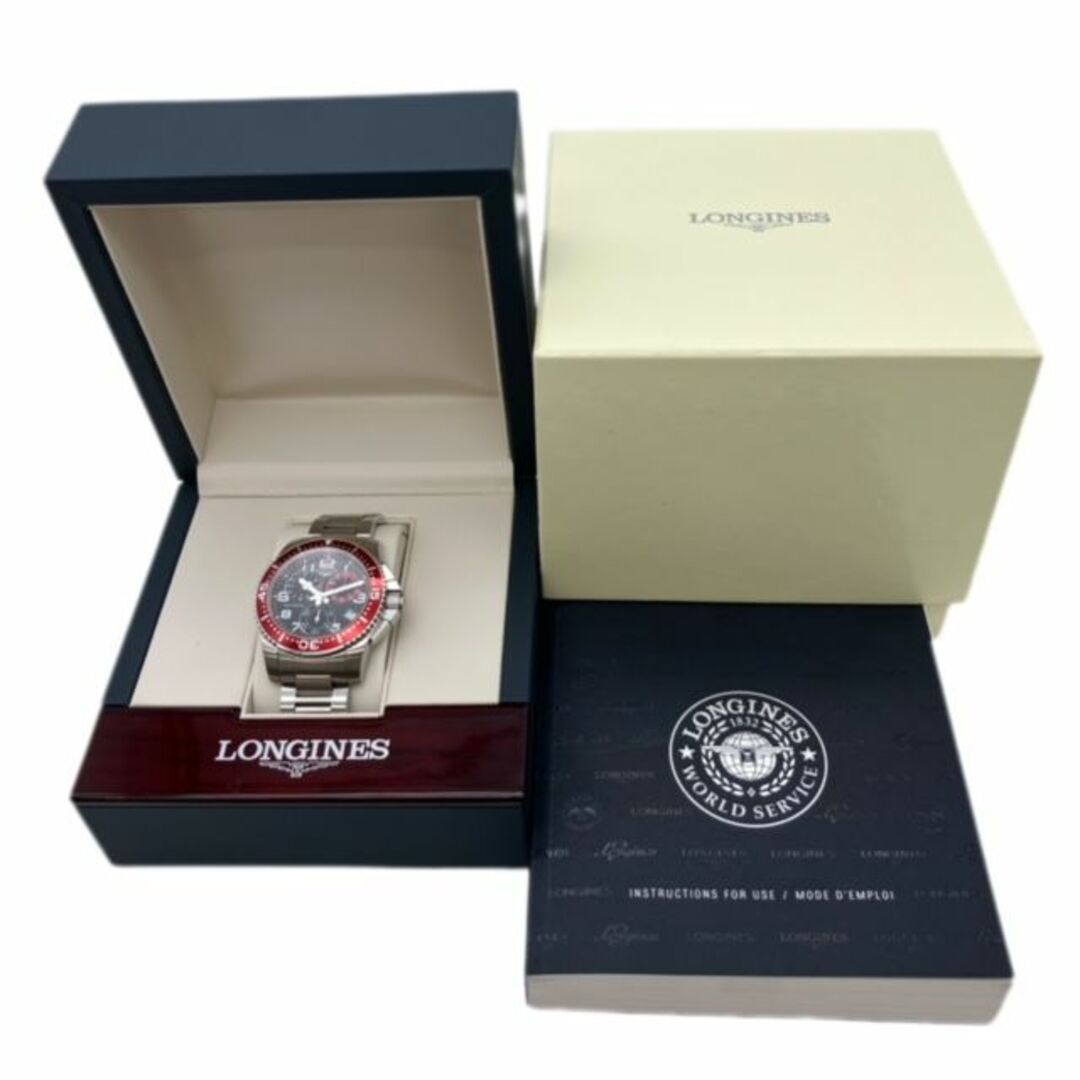 LONGINES(ロンジン)のLONGINES ロンジン ハイドロコンクェスト L3.690.4 SS クォーツ メンズ 腕時計 メンズの時計(腕時計(アナログ))の商品写真