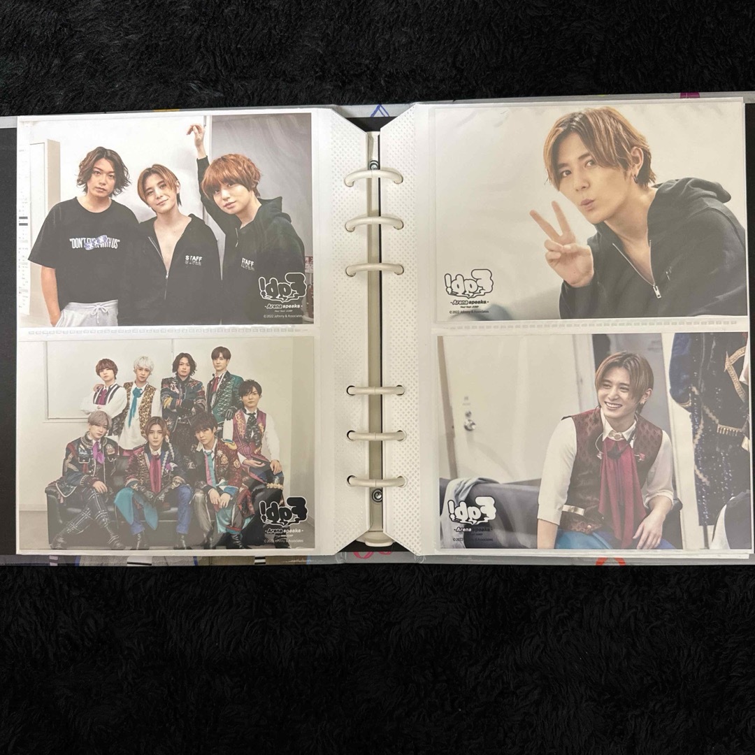 Hey! Say! JUMP(ヘイセイジャンプ)の✨極美品✨Hey!Say!JUMPフォトアルバム＋公式写真63枚＋オマケ エンタメ/ホビーのタレントグッズ(アイドルグッズ)の商品写真