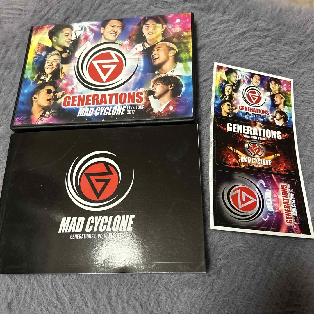 GENERATIONS(ジェネレーションズ)のGENERATIONS　LIVE　TOUR　2017　MAD　CYCLONE（初 エンタメ/ホビーのDVD/ブルーレイ(ミュージック)の商品写真