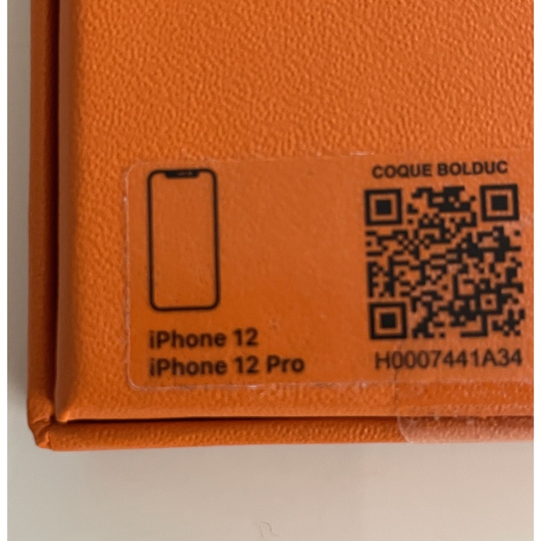 Hermes(エルメス)のエルメス iPhone12.12proケース カバー スマホ/家電/カメラのスマホアクセサリー(iPhoneケース)の商品写真