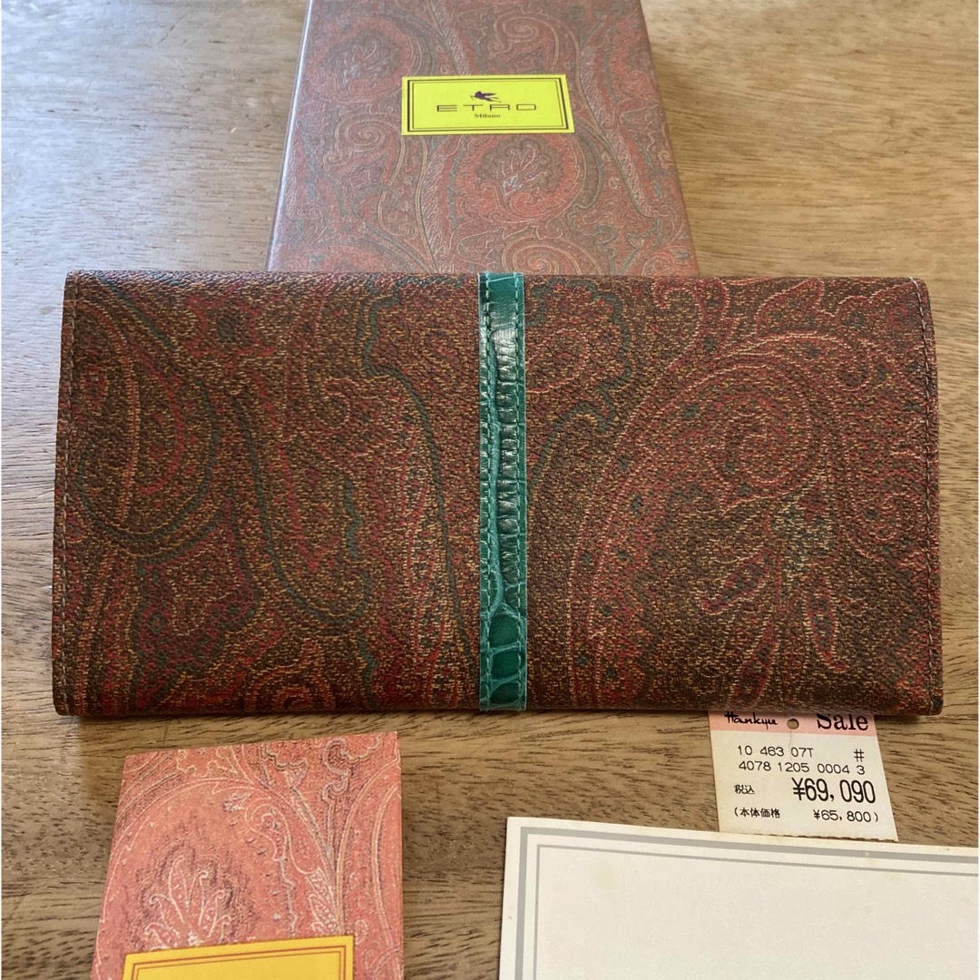 ETRO(エトロ)のエトロ　長財布　新品未使用品　ETRO レディースのファッション小物(財布)の商品写真