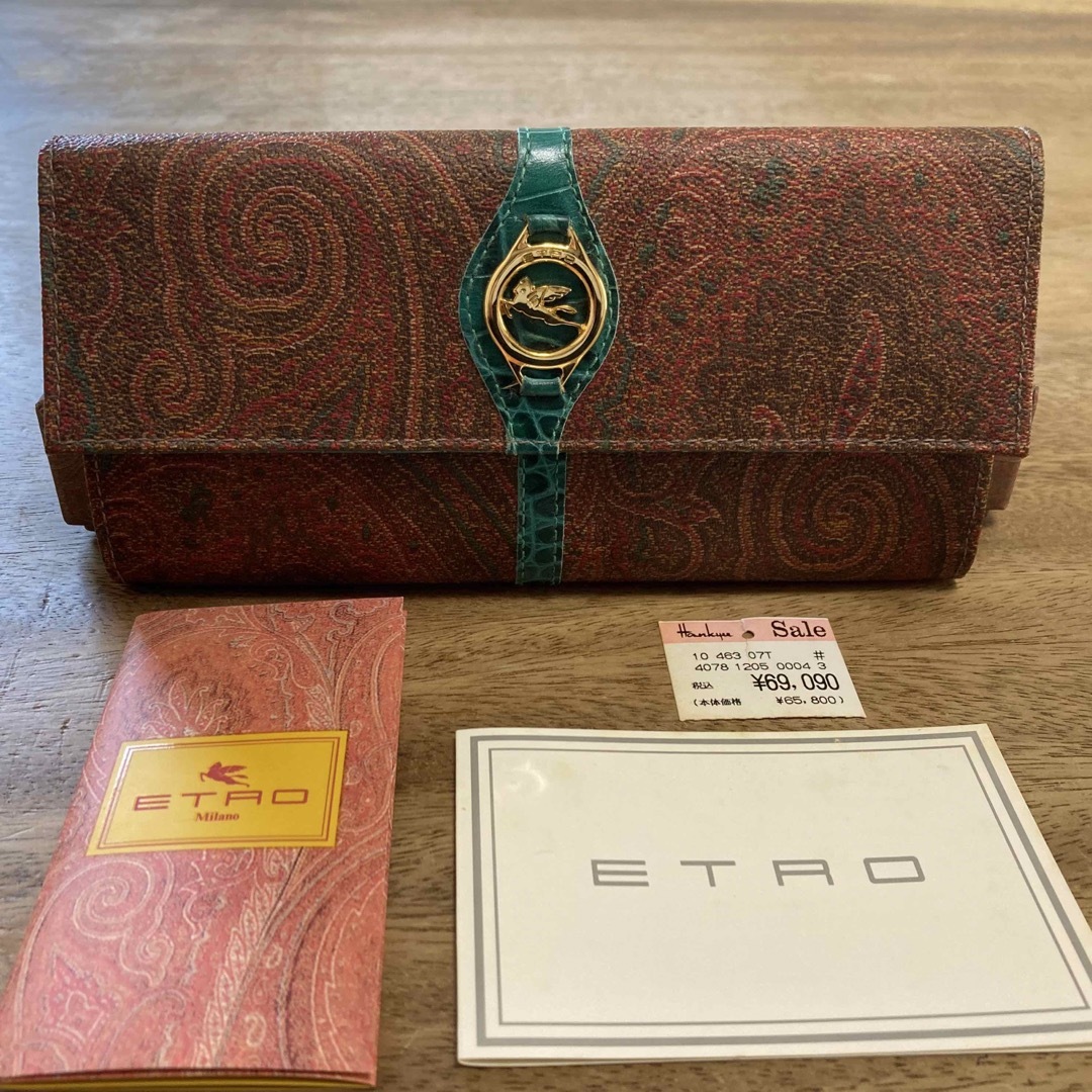 ETRO(エトロ)のエトロ　長財布　新品未使用品　ETRO レディースのファッション小物(財布)の商品写真