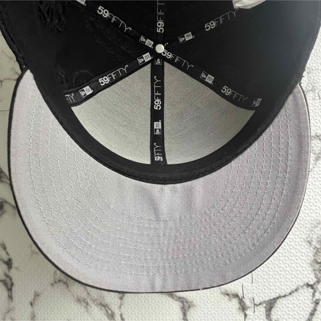 超激レア! NEW ERA SOXキャップ 8(63.5㎝)59FIFTY 刺繍の通販 超激レア! NEW ERA SOXキャップ 8(63.5㎝)59FIFTY 刺繍の通販