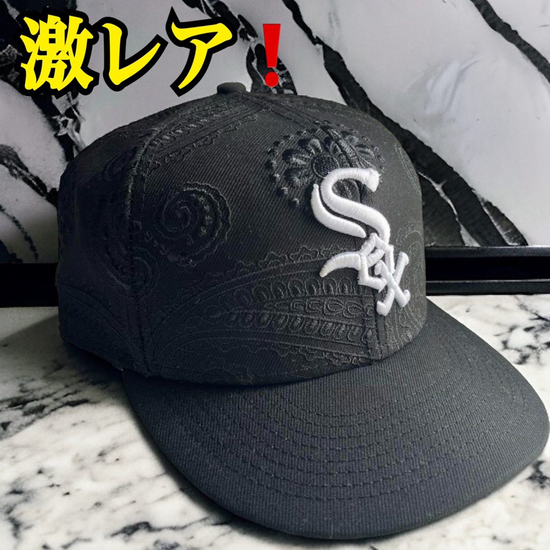 超激レア! NEW ERA SOXキャップ 8(63.5㎝)59FIFTY 刺繍の通販 超激レア! NEW ERA SOXキャップ 8(63.5㎝)59FIFTY 刺繍の通販