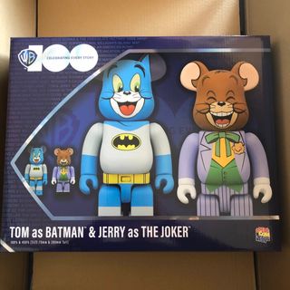 メディコムトイ(MEDICOM TOY)のBE@RBRICK TOM BATMAN JERRY JOKER 100&400(キャラクターグッズ)