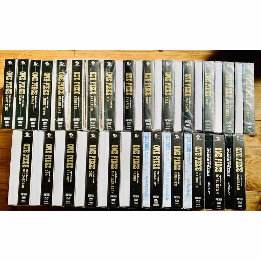 ONE PIECE ログコレクション DVD セット ワンピース エンタメ/ホビーのDVD/ブルーレイ(アニメ)の商品写真