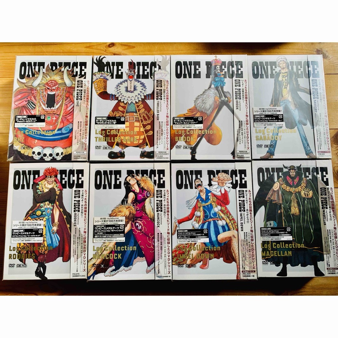 ONE PIECE ログコレクション DVD セット ワンピース エンタメ/ホビーのDVD/ブルーレイ(アニメ)の商品写真