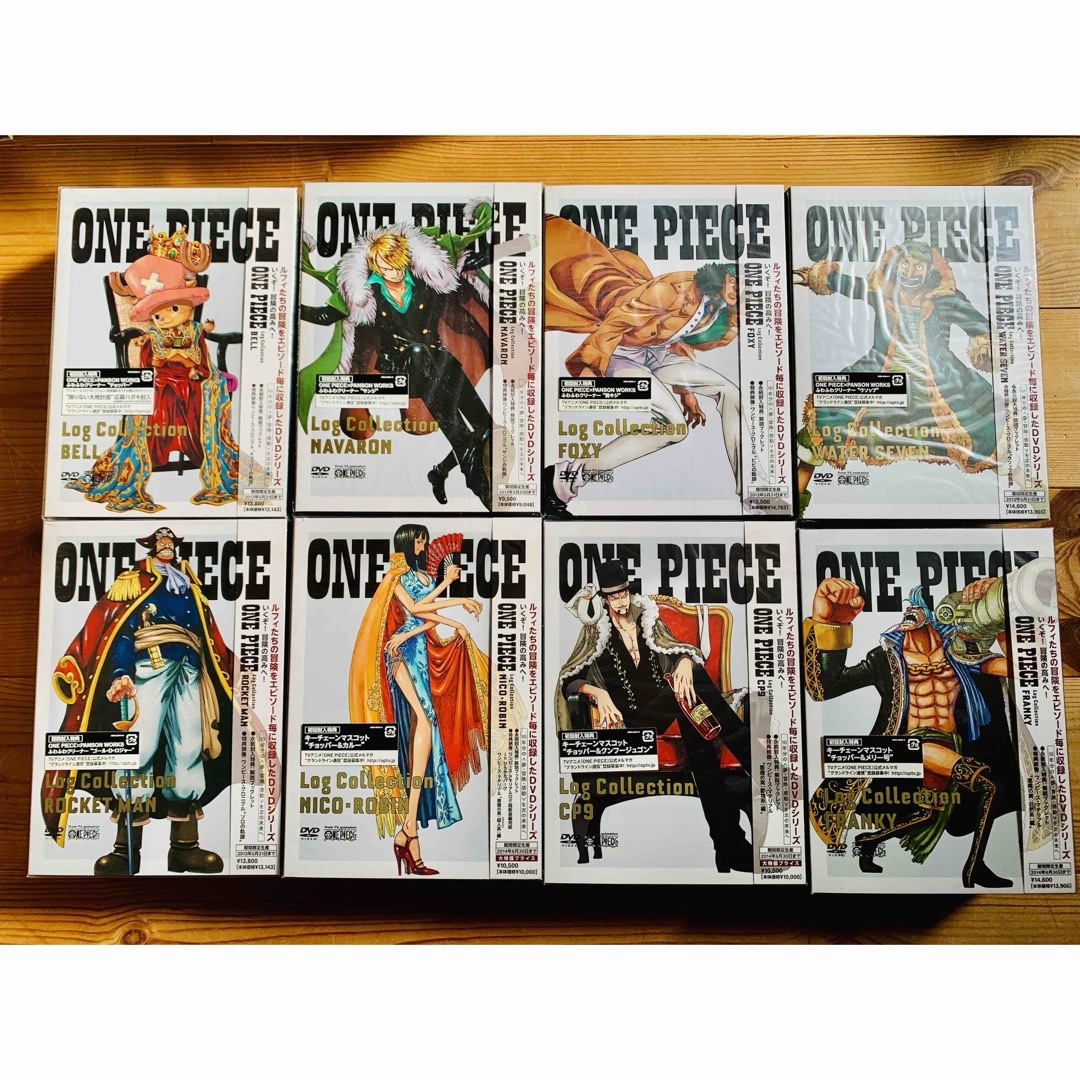 ONE PIECE ログコレクション DVD セット ワンピース エンタメ/ホビーのDVD/ブルーレイ(アニメ)の商品写真