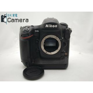 ニコン(Nikon)のNikon D4S XQD ニコン EN-EL18 電池付 ショット数約85000 美品(デジタル一眼)