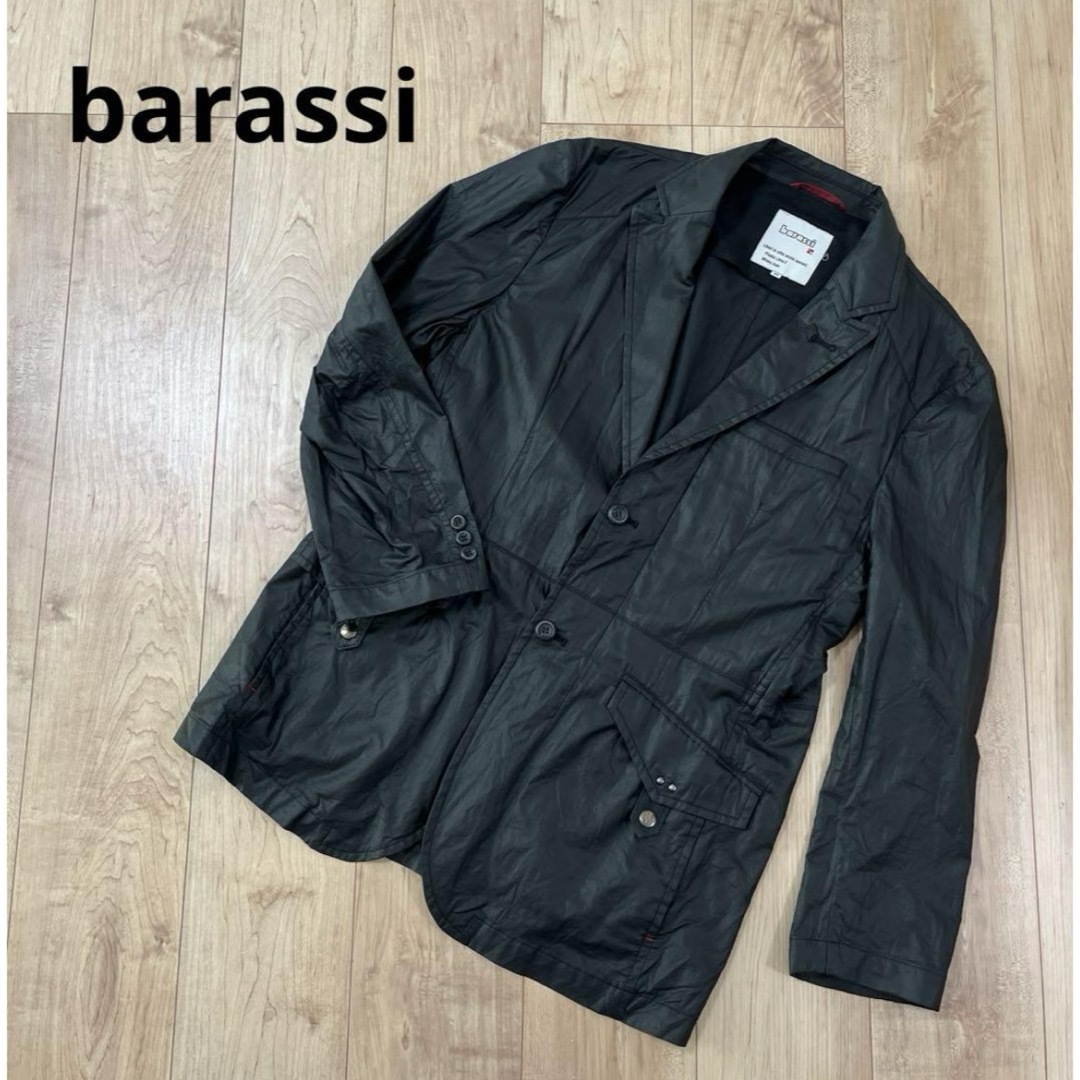 Barassi(バラシ)のbarassi テーラードジャケット ブラック メンズのジャケット/アウター(テーラードジャケット)の商品写真