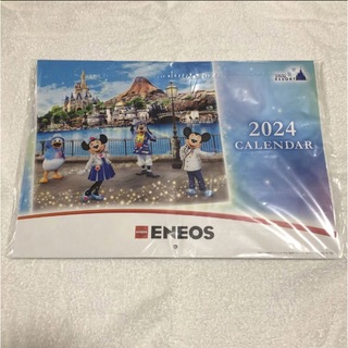 ディズニー　壁掛けカレンダー ENEOS 2024(キャラクターグッズ)