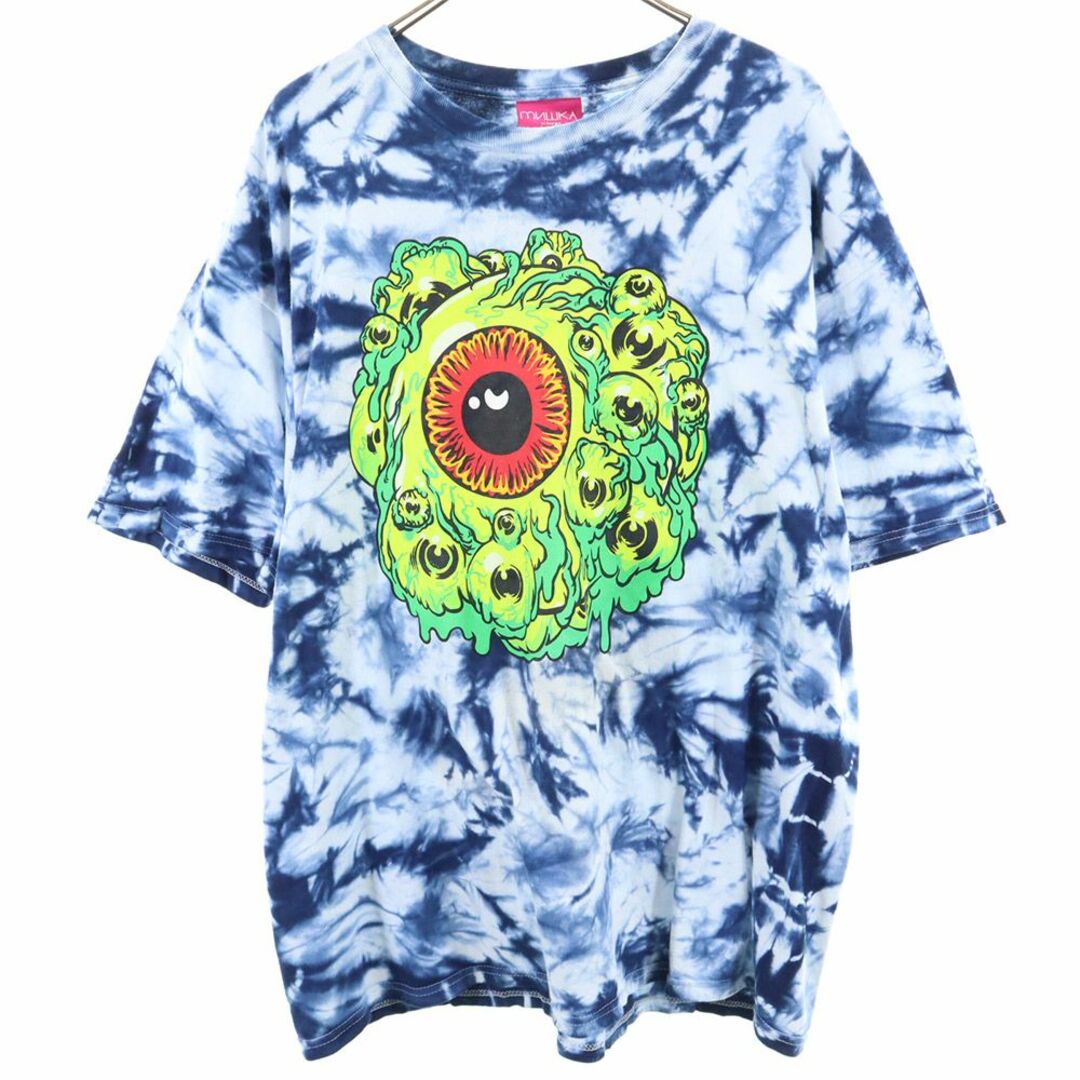 MISHKA(ミシカ)のミシカ タイダイ 半袖 Tシャツ XL MNWKA メンズ 古着 【240316】 メンズのトップス(Tシャツ/カットソー(半袖/袖なし))の商品写真