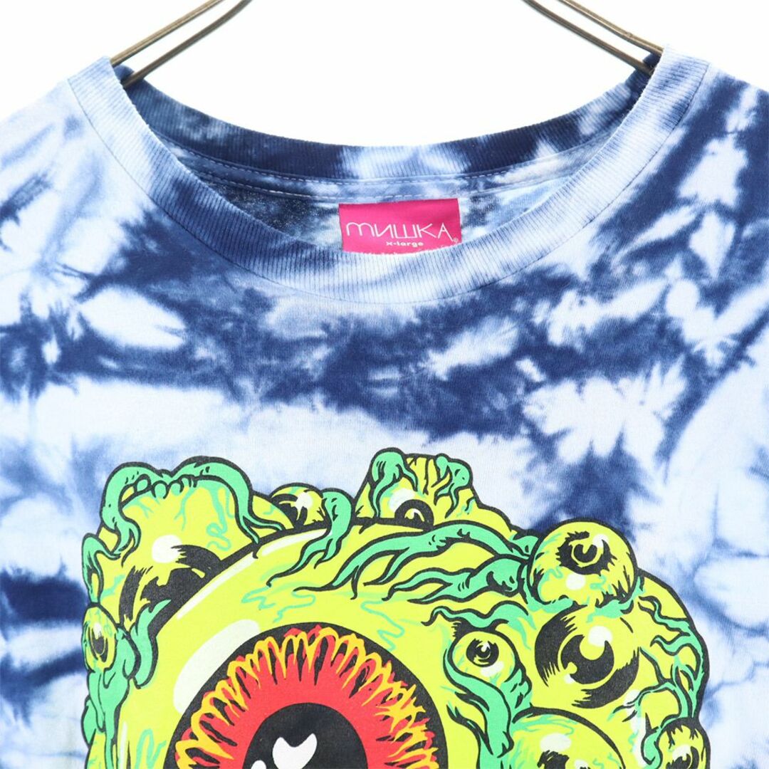 MISHKA(ミシカ)のミシカ タイダイ 半袖 Tシャツ XL MNWKA メンズ 古着 【240316】 メンズのトップス(Tシャツ/カットソー(半袖/袖なし))の商品写真